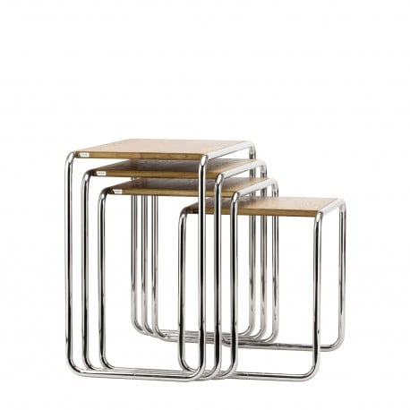 B 9 Side Table Pure Materials - Thonet - Marcel Breuer - Furniture by Designcollectors
