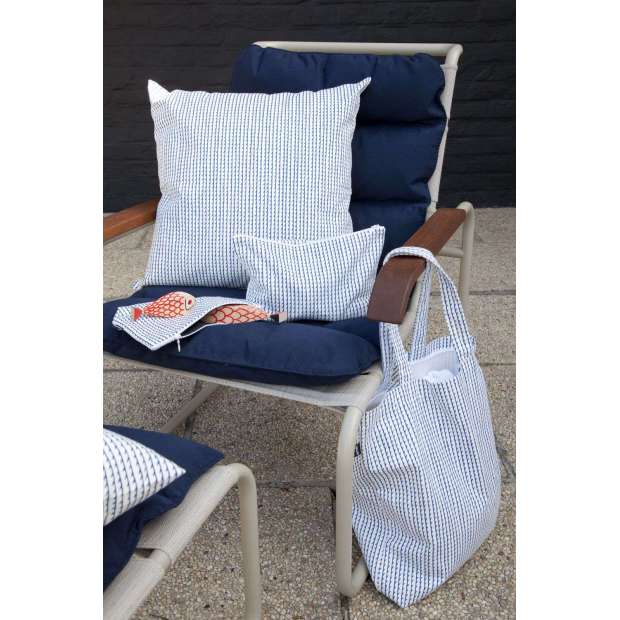 Rivi Canvas Bag White/Blue - Artek - Ronan and Erwan Bouroullec - Home - Furniture by Designcollectors