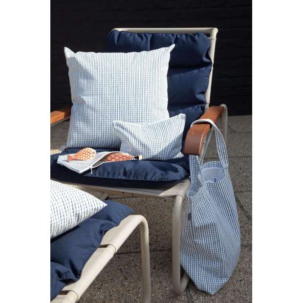Rivi Cushion Cover White/Blue 50x50 - Artek - Ronan and Erwan Bouroullec - Google Shopping - Furniture by Designcollectors