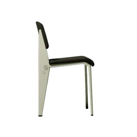 Prouvé RAW Standard SR Stoel - Vitra - Jean Prouvé - Furniture by Designcollectors