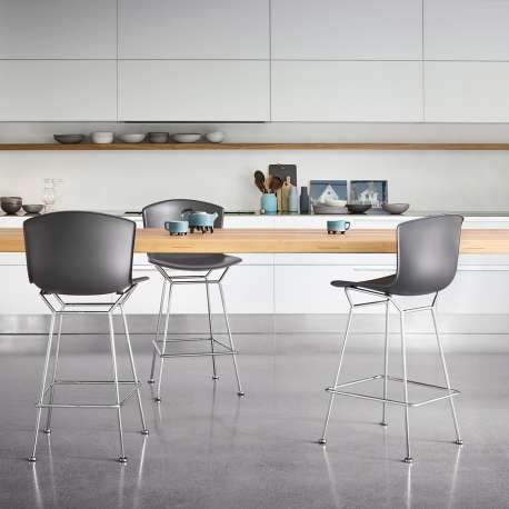 Bertoia Plastic Bar Stool - Knoll - Harry Bertoia - Chairs - Furniture by Designcollectors