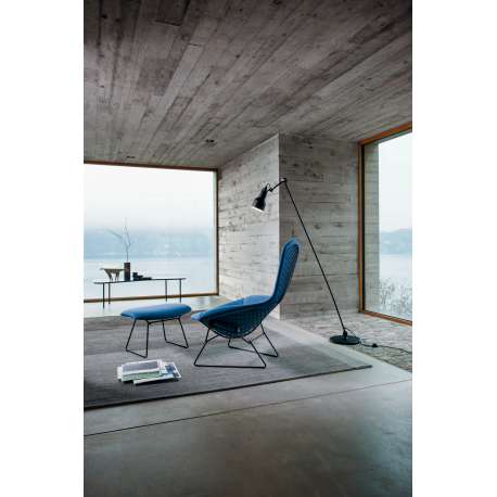 Bertoia High Back Armchair Armstoel met bekleding - Knoll -  - Stoelen - Furniture by Designcollectors