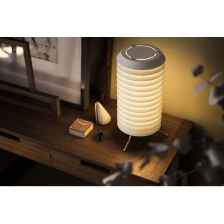 Maija 15 Lampe de table Blanc - Santa & Cole - Ilmari Tapiovaara - Table Lamp - Furniture by Designcollectors