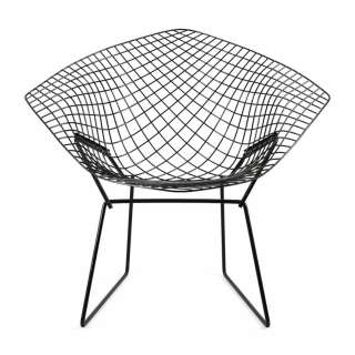 Bertoia Diamond Armchair Chaise de jardin sans revêtement