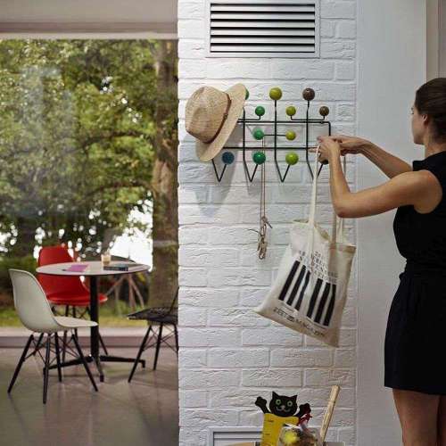 Hang it all Porte-manteau : Vert - Vitra - Charles & Ray Eames - Accueil - Furniture by Designcollectors