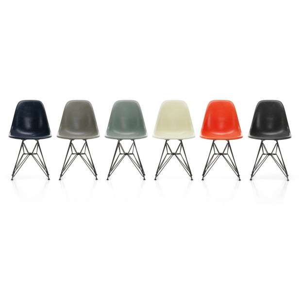 Eames Fiberglass Chairs: DSR - Vitra - Charles & Ray Eames - Fiberglass - Furniture by Designcollectors