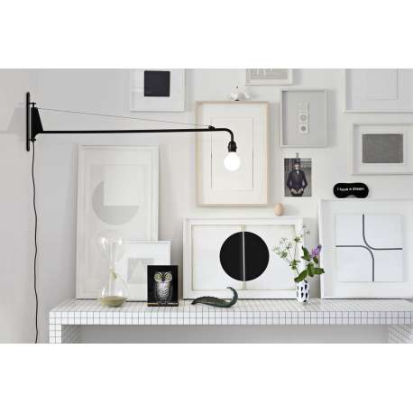 Petite Potence Wandlamp Diepzwart - vitra - Jean Prouvé - Home - Furniture by Designcollectors