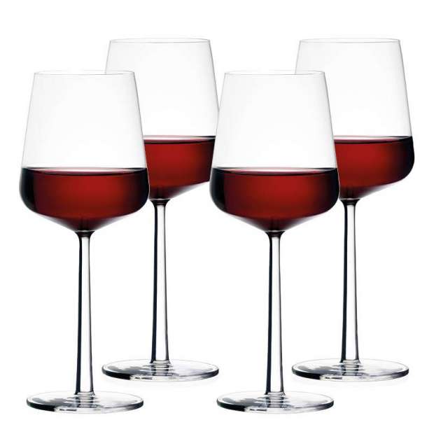 Essence red wine glass 4 pcs - Iittala - Alfredo Häberli - Weekend 17-06-2022 15% - Furniture by Designcollectors