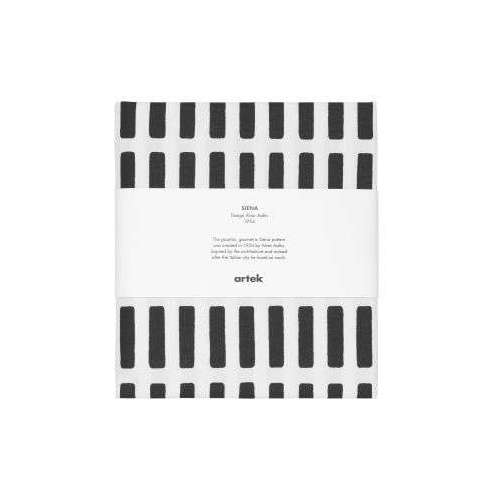 Siena pre-cut acrylic coated cotton White/Black - Artek - Alvar Aalto - Accueil - Furniture by Designcollectors