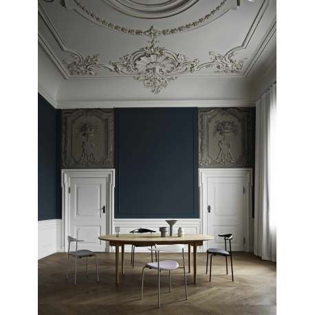 CH338 Dining table (prepared for 4 leaves) - Carl Hansen & Son - Hans Wegner - Home - Furniture by Designcollectors