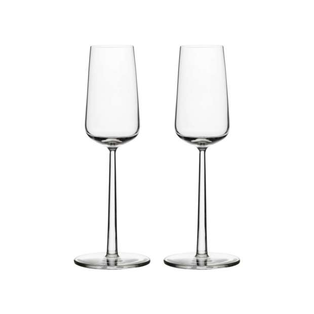 Essence Champagne glass 21 cl - 2 pcs - Iittala - Alfredo Häberli - Weekend 17-06-2022 15% - Furniture by Designcollectors