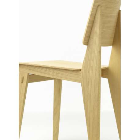 Chaise Tout Bois Stoel - vitra - Jean Prouvé - Home - Furniture by Designcollectors