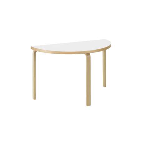 95 Aalto table half-round - artek - Alvar Aalto - Home - Furniture by Designcollectors