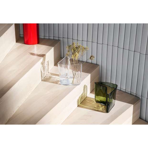 Alvar Aalto Collection vase 175 x 140 mm moss green - Iittala - Alvar Aalto - Home - Furniture by Designcollectors
