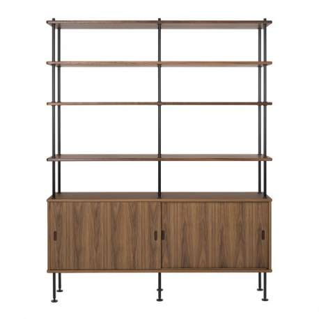 BM0253 Cabinet with 4 Shelves - Carl Hansen & Son - Børge Mogensen - Opbergen - Furniture by Designcollectors