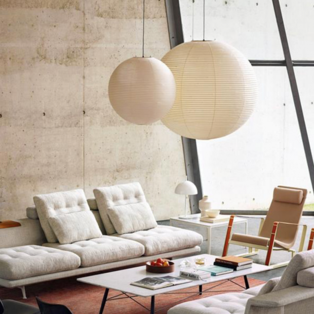 Akari 75A Hanglamp - Vitra - Isamu Noguchi - Google Shopping - Furniture by Designcollectors
