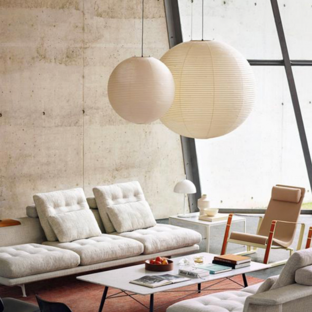 Akari 45A Ceiling Lamp - Vitra - Isamu Noguchi - Google Shopping - Furniture by Designcollectors