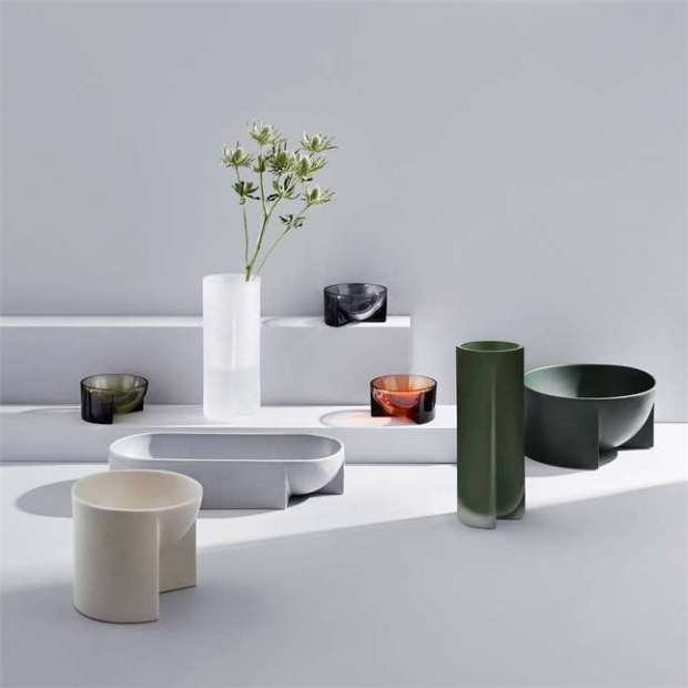 Kuru keramische schaal 370x75mm lichtgrijs - Iittala - Philippe Malouin - Home - Furniture by Designcollectors