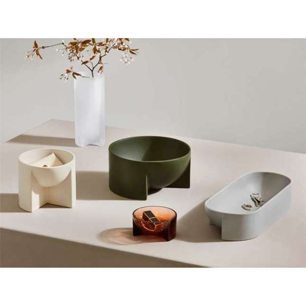 Kuru bowl 240 x 120 moss green - Iittala - Philippe Malouin - Home - Furniture by Designcollectors