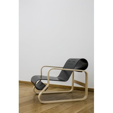 Armchair 41 Armstoel Paimio Zwarte Zitting - artek - Alvar Aalto - Home - Furniture by Designcollectors