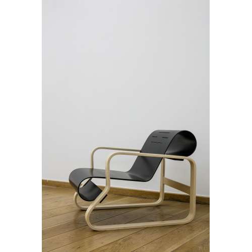Armchair 41 Armstoel Paimio Zwarte Zitting - Artek - Alvar Aalto - Google Shopping - Furniture by Designcollectors