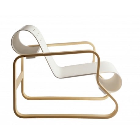 Artek 41 Fauteuil Paimio Siège Blanc - artek - Alvar Aalto - Accueil - Furniture by Designcollectors