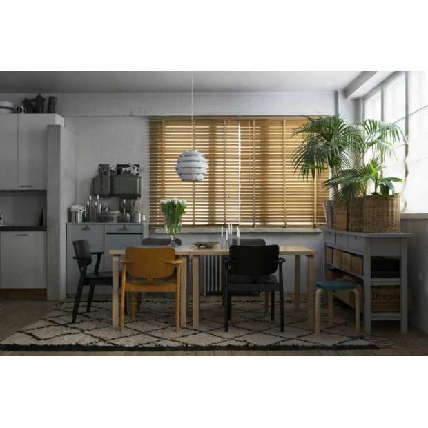 Domus Chair Stoel - zwart gebeitst berken - Artek - Ilmari Tapiovaara - Home - Furniture by Designcollectors