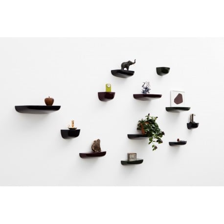 Corniches Wall Shelf Black (S/M/L) - Vitra - Ronan and Erwan Bouroullec - Weekend 17-06-2022 15% - Furniture by Designcollectors