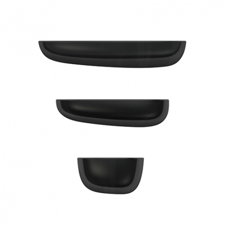 Corniches Wall Shelf Black (S/M/L) - Vitra - Ronan and Erwan Bouroullec - Weekend 17-06-2022 15% - Furniture by Designcollectors