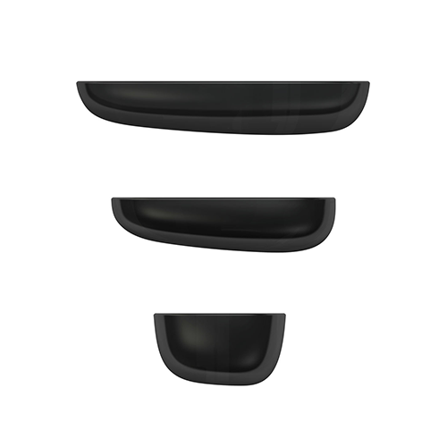 Corniches Wall Shelf Black (S/M/L) - Vitra - Ronan and Erwan Bouroullec - Home - Furniture by Designcollectors