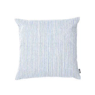 Rivi Cushion Cover White/Blue 50x50