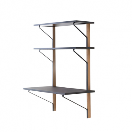 REB 013 Kaari Shelf With Desk - Artek - Ronan and Erwan Bouroullec - Home - Furniture by Designcollectors