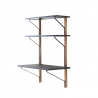 REB 013 Kaari Shelf With Desk - Furniture by Designcollectors