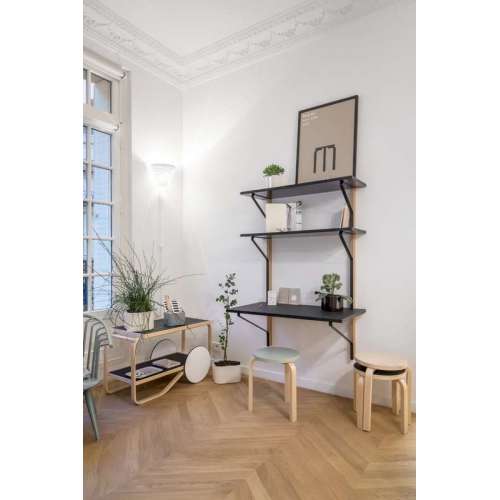 Stool 60 (3 poten) - Natural Roze - Artek - Alvar Aalto - Google Shopping - Furniture by Designcollectors