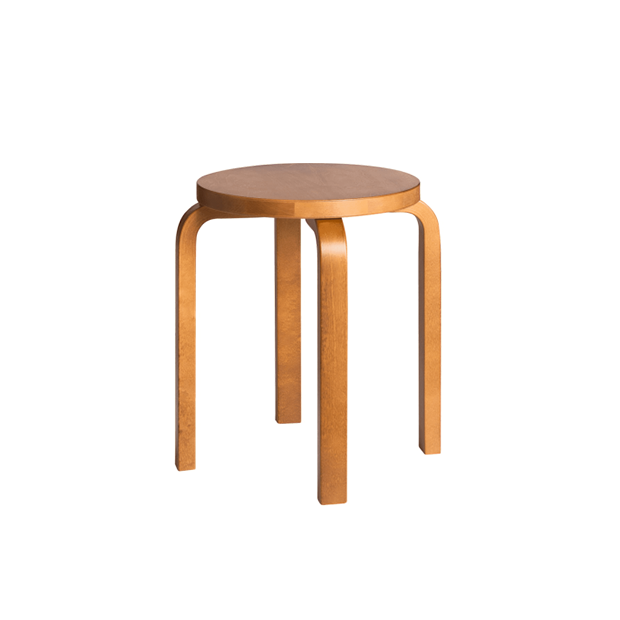 E60 Stool by Hella Jongerius Honey - Artek -  - Home - Furniture by Designcollectors