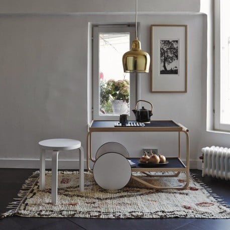 901 Tea Trolley Theewagen Wit - artek - Alvar Aalto - Home - Furniture by Designcollectors