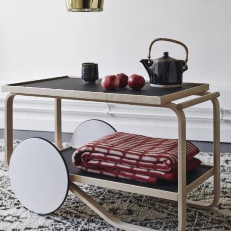 901 Tea Trolley Theewagen Wit - artek - Alvar Aalto - Home - Furniture by Designcollectors
