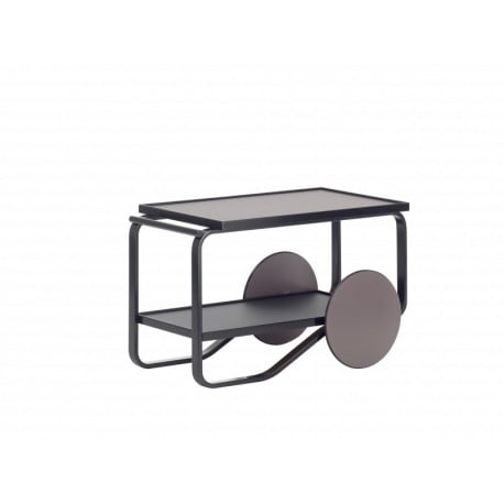 901 Tea Trolley Chariot à thé Noir - artek - Alvar Aalto - Accueil - Furniture by Designcollectors