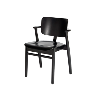 Domus Chair Stoel - zwart gebeitst berken