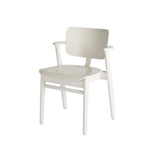 Domus Chair - white lacquered birch