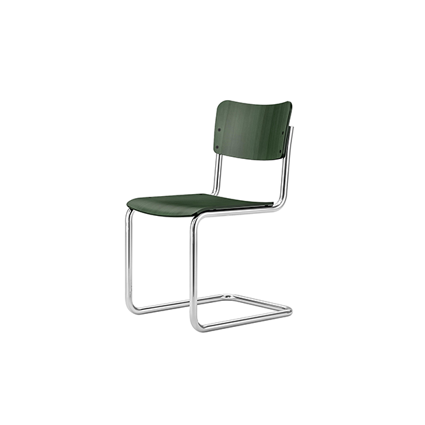 S 43 K Children's Chair Emerald Green - Thonet - Mart Stam - Enfants - Furniture by Designcollectors
