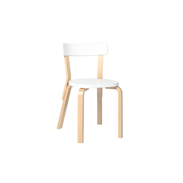 69 Chair - Blanc - Artek - Alvar Aalto - Google Shopping - Furniture by Designcollectors