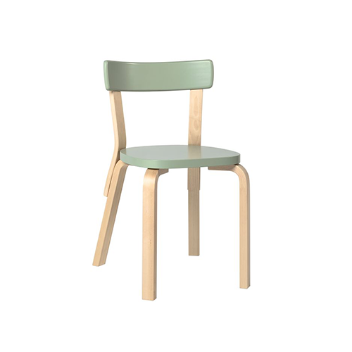 69 Chair - Green - Artek - Alvar Aalto - Google Shopping - Furniture by Designcollectors