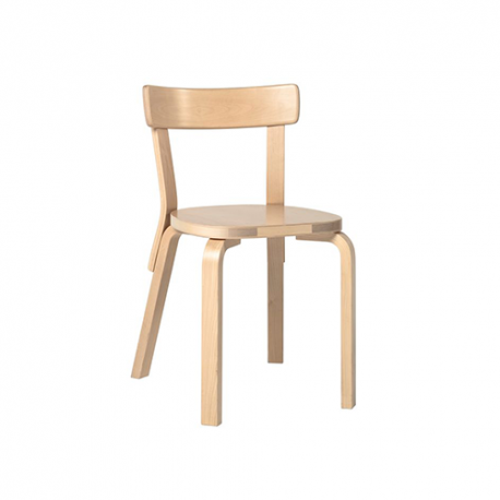 69 Chair - Birch Veneer - artek - Alvar Aalto - Accueil - Furniture by Designcollectors