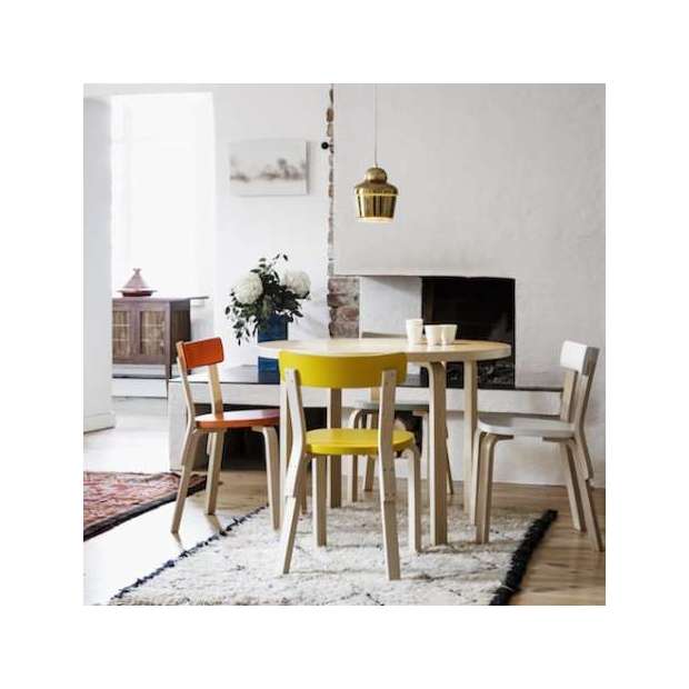 69 Chair - White HPL - Artek - Alvar Aalto - Home - Furniture by Designcollectors