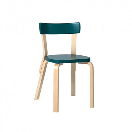 69 Chair - Petrol - Artek - Alvar Aalto - Furniture by Designcollectors