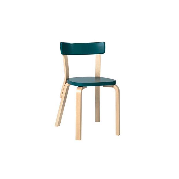 69 Chair - Petrol - Artek - Alvar Aalto - Home - Furniture by Designcollectors
