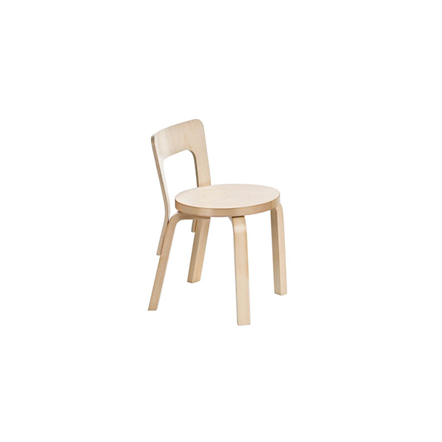 N65 Children's Chair Birch Veneer - Artek - Alvar Aalto - Enfants - Furniture by Designcollectors