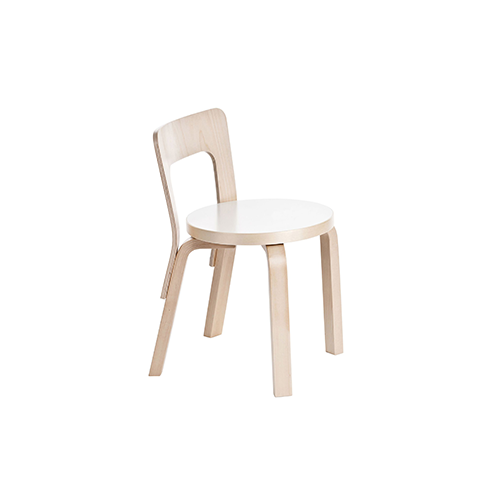 N65 Children's Chair White HPL - Artek - Alvar Aalto - Home - Furniture by Designcollectors