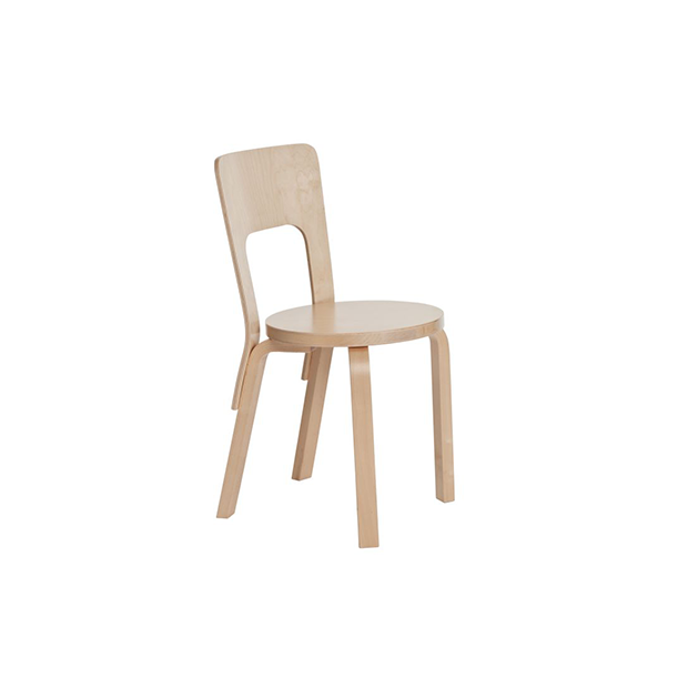 Chair 66 Stoel - Natuurlijk Gelakt - Artek - Alvar Aalto - Google Shopping - Furniture by Designcollectors